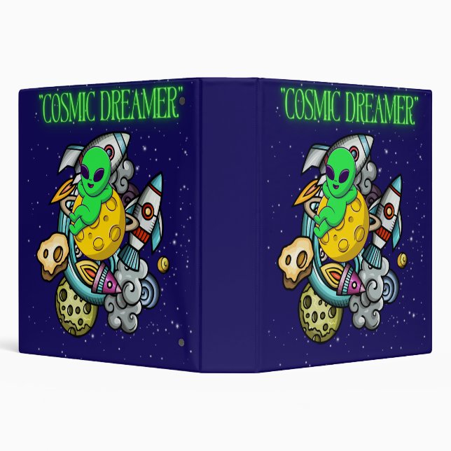 cosmic dreamer 3 ring binder (Background)