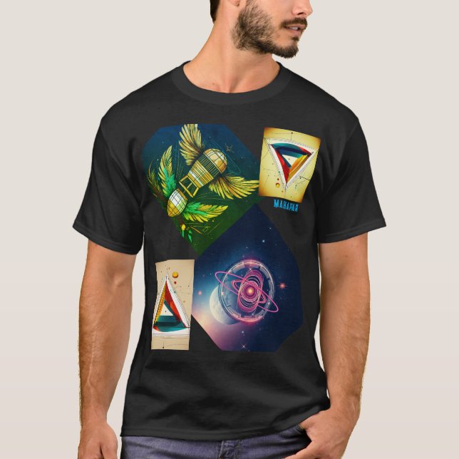 "Cosmic Dreamer: Explore the Universe in Style" T-Shirt (Front)