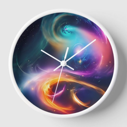 Cosmic Dreams A Celestial_Inspired Wall Clock