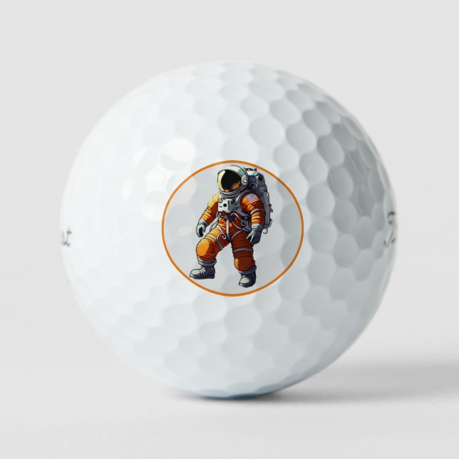"Cosmic Dreamscape" Golf Balls (Front)