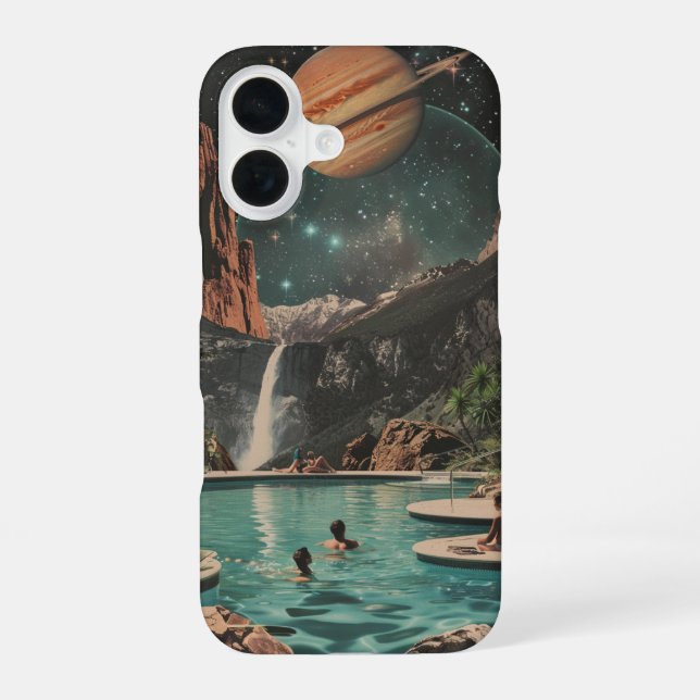 Cosmic Dreamscape iPhone Case (Back)