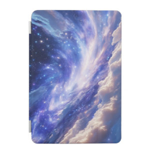 Cosmic Dreamscape: Swirling Nebula & Starry Night iPad Mini Cover