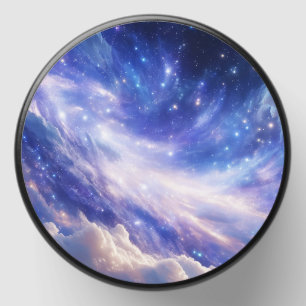 Cosmic Dreamscape: Swirling Nebula & Starry Night Mini Candle Favors