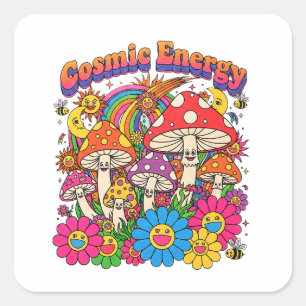 COSMIC ENERGY MASHROOM Sticker