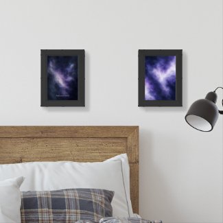 Cosmic Energy Pair Wall Art Sets