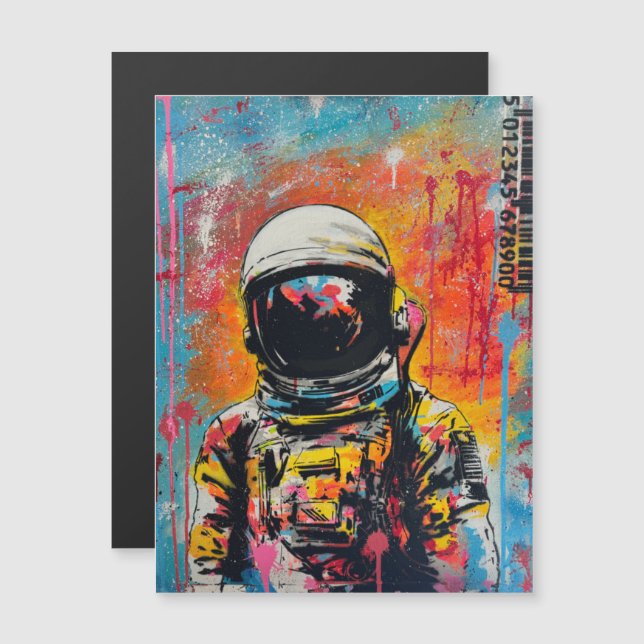 Cosmic Explorer #2 - Magnetic Card (Front/Back)