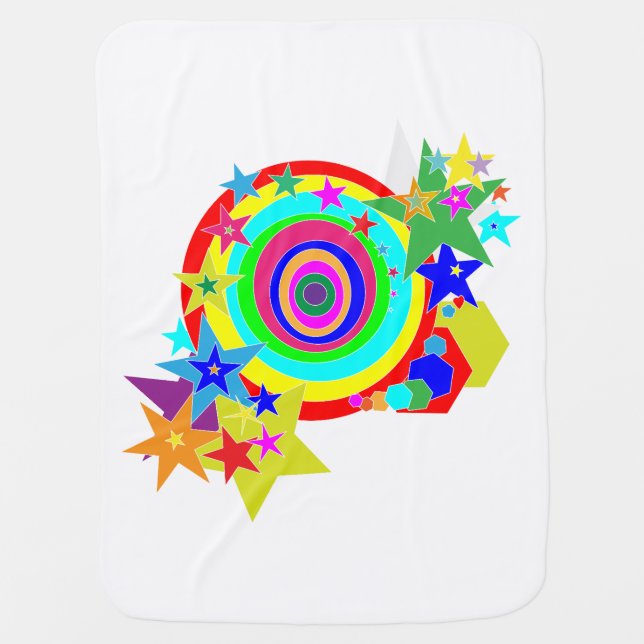 Cosmic Explosion01 Baby Blanket (Front)