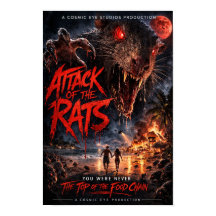 Cosmic Eye – Beach Apocalypse Horror Poster