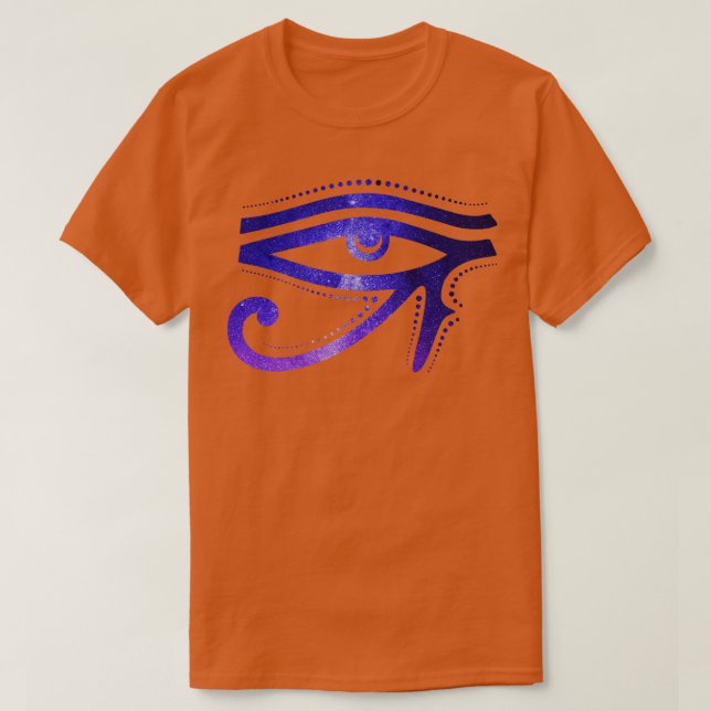 Cosmic Eye Of Ra Egyptian Hieroglyph  T-Shirt (Design Front)