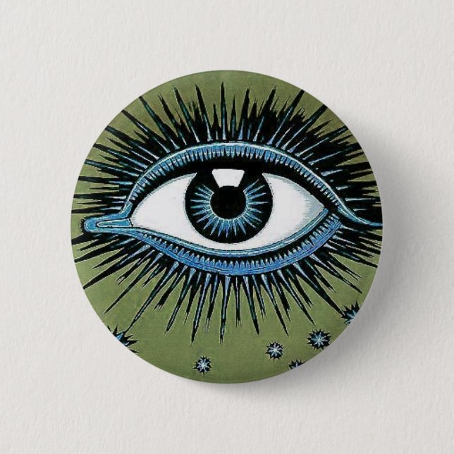 COSMIC EYE PINBACK BUTTON (Front)