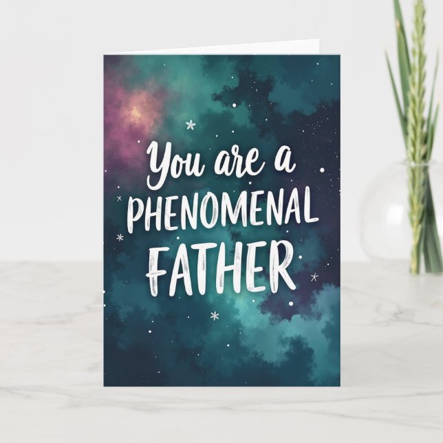 Cosmic Fathers Love Card (Front)