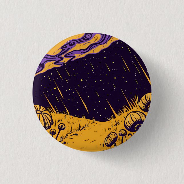 Cosmic Fields Button (Front)