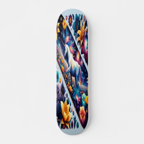 Cosmic Flora Exploration Skateboard
