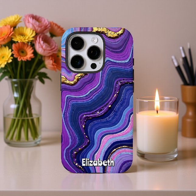 Cosmic Flow Abstract Art Case-Mate iPhone Case (Creator Uploaded)