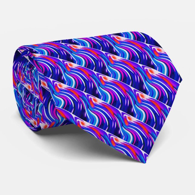 Cosmic flow neck tie (Rolled)
