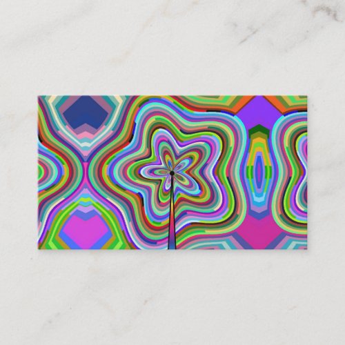 Cosmic Flower Business Card