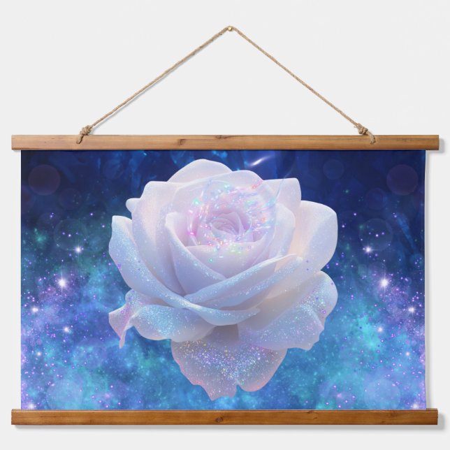Cosmic Flower Hanging Tapestry (Front)
