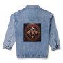 Cosmic Forge: Dynamic Fusion of Strength, Scales & Denim Jacket