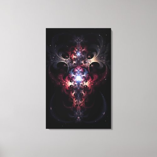 Cosmic Fractals Canvas Print