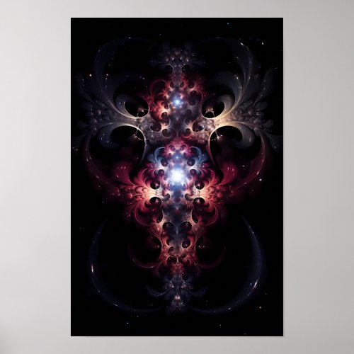 Cosmic Fractals Poster