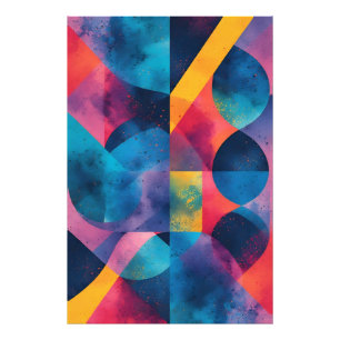 Cosmic Fusion in Motion Photo Print
