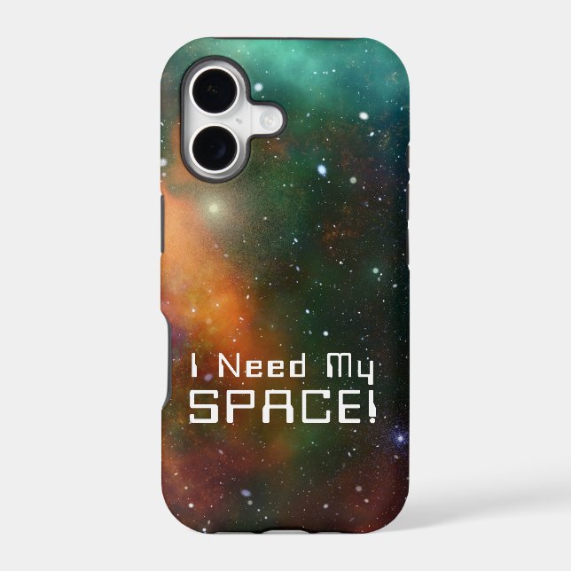 Cosmic Galaxy Space Quote  Iphone Case (Back)