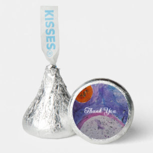 Cosmic Galaxy Watercolor Nebula Birthday Hershey's Hershey®'s Kisses®