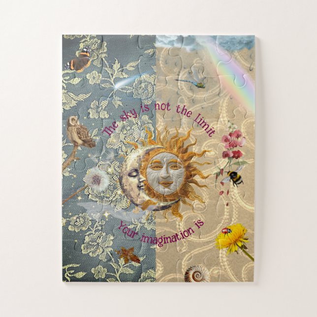 Cosmic Garden for Tots Jigsaw Puzzle (Vertical)