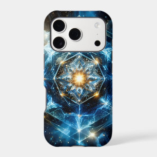 Cosmic Geometry Mandala Star Universe Abstract iPhone 17 Pro Case