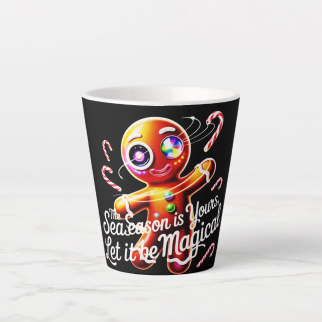 Cosmic Gingerbread Latte Mug Magical Christmas (Front)