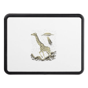 Cosmic Giraffe Funny Giraffe for Women Men Weird U Hitch Cover