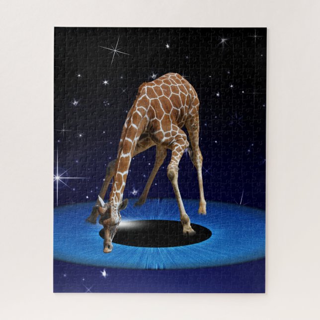 COSMIC GIRAFFE JIGSAW PUZZLE (Vertical)