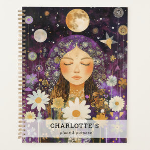 Cosmic Girl Boho Moon Planner