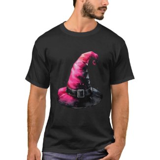 Cosmic Glam Witch Hats Halloween T-Shirt