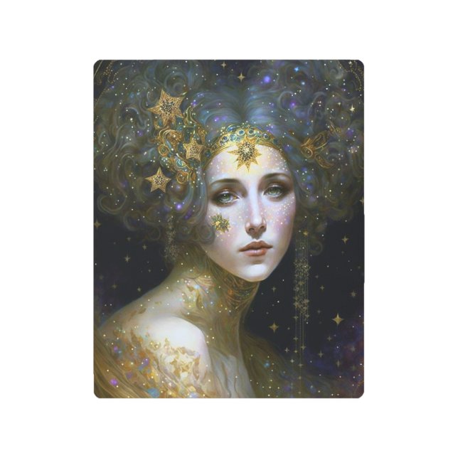 Cosmic Goddess Fantasy Art (Front)