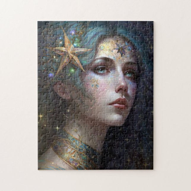 Cosmic Goddess Fantasy Art Jigsaw Puzzle (Vertical)