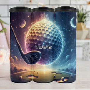 Cosmic Golf Game Thermal Tumbler