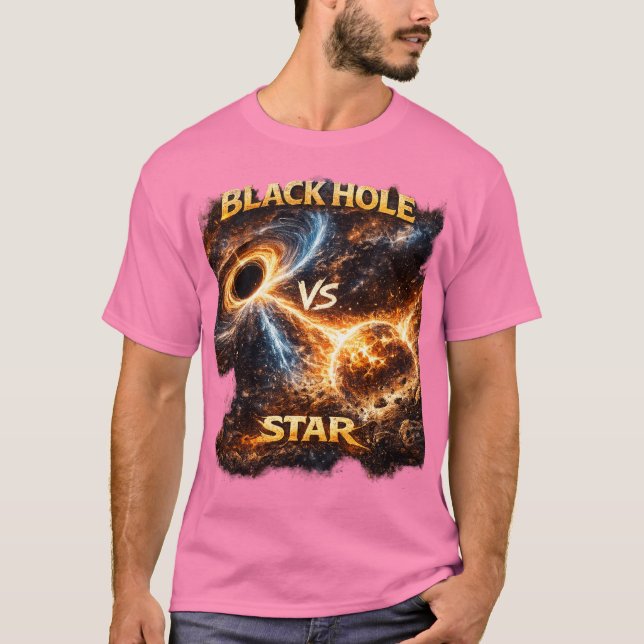 Cosmic Gravity Clash. T-Shirt (Front)