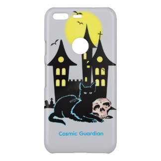 Cosmic Guardian Celestial Cat iPhone Case