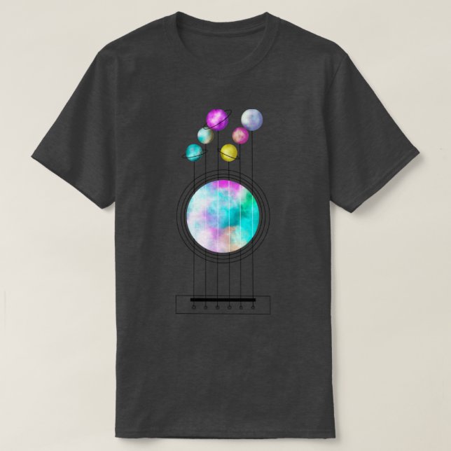 Cosmic guitar  T-Shirt (Design Front)