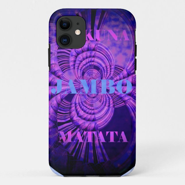 Cosmic Hakuna Art Print Case-Mate iPhone Case (Back)