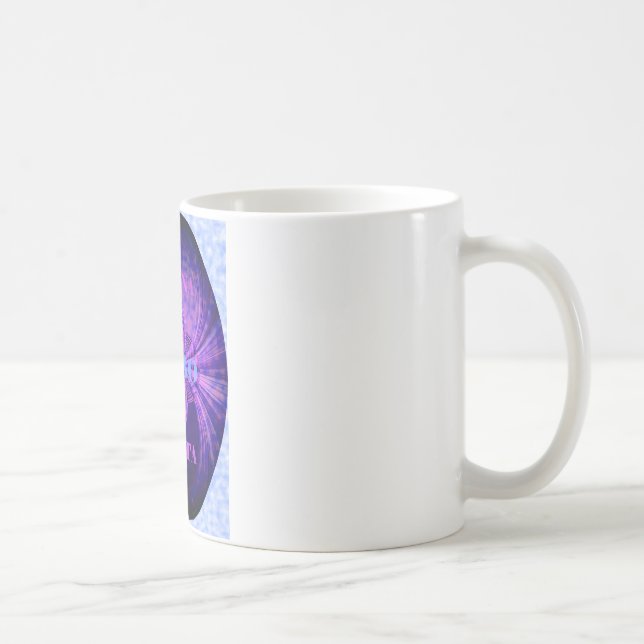 Cosmic Hakuna Art Print Coffee Mug (Right)
