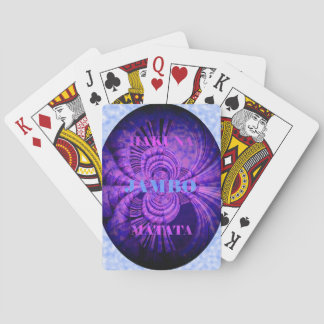 Cosmic Hakuna Art Print Poker Cards