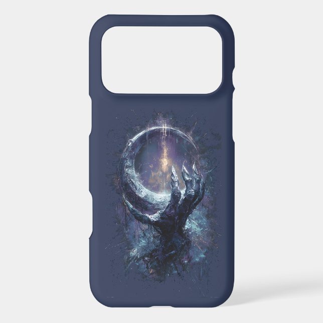Cosmic Hand Dark Fantasy iPhone Case (Back)