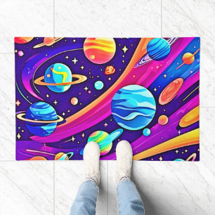 Cosmic Harmony Art Doormat