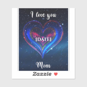 Cosmic Heart 2026 / Corazón Galaxia 2026 Sticker