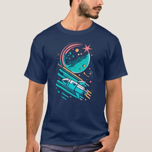 Cosmic Horizons Exploring the Space Landscape T_Shirt
