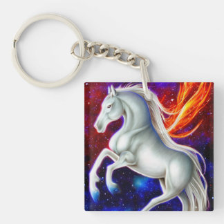 Cosmic Horse Keychain