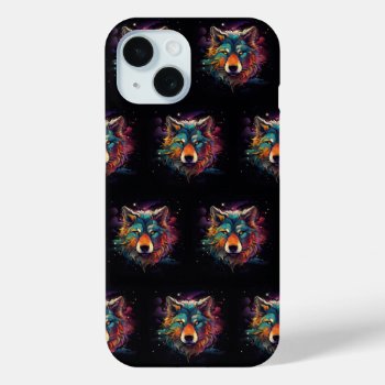 Cosmic Howl Iphone 15 Case by colorfulworld at Zazzle