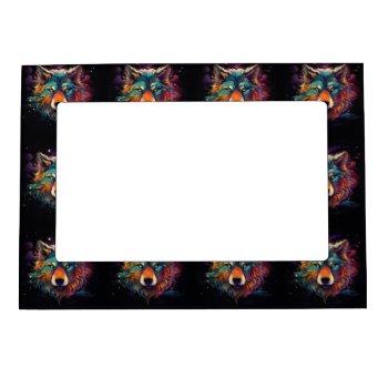 Cosmic Howl Magnetic Frame by colorfulworld at Zazzle